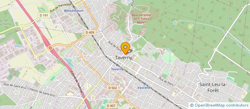 localisation de l'entreprise L'ATELIER PRODIGIEUX à TAVERNY
