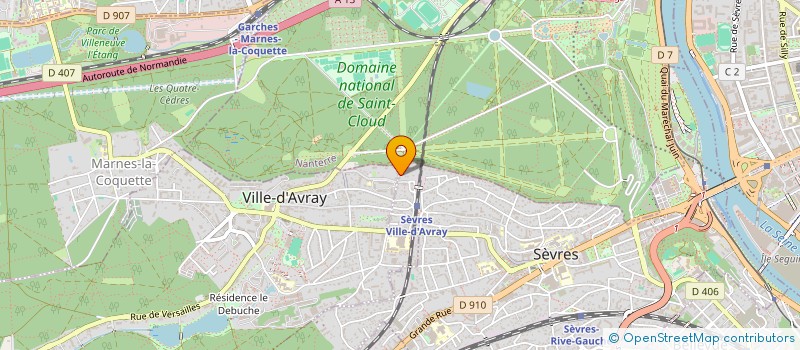 localisation de l'entreprise L'ATELIER PRONOVA à SEVRES
