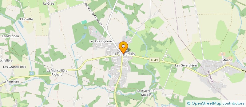 localisation de l'entreprise L'ATELIER QM1 à VIGNEUX-DE-BRETAGNE