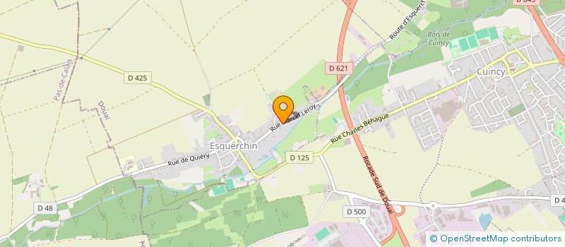 localisation de l'entreprise L'ATELIER RECREATIF à ESQUERCHIN