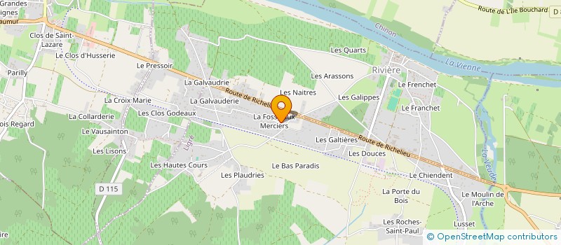 localisation de l'entreprise L'ATELIER RENOVATION  LIGRE