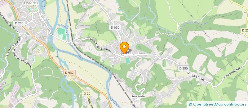 localisation de l'entreprise L ATELIER RESTAURANT  JATXOU