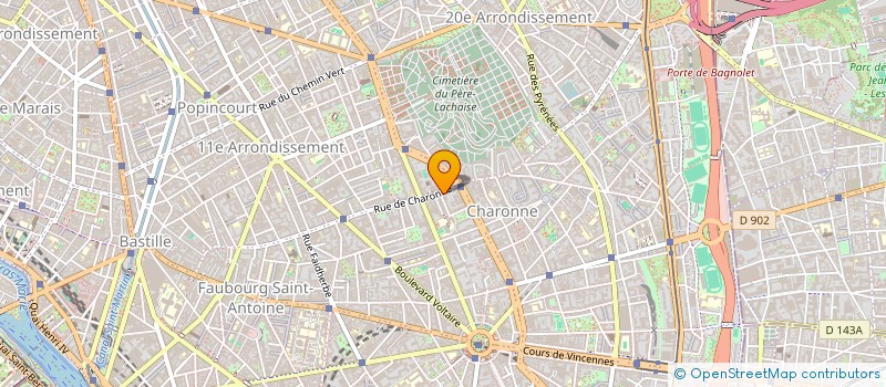 localisation de l'entreprise L'ATELIER RUBAU à PARIS