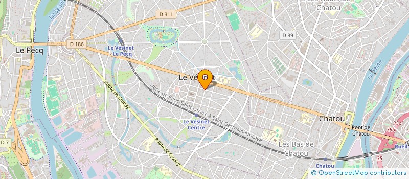 localisation de l'entreprise L'ATELIER RUCHE D'ART à LE VESINET