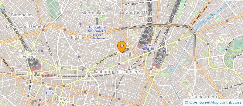 localisation de l'entreprise L'ATELIER S à PARIS