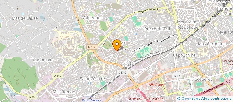 localisation de l'entreprise L'ATELIER SABRINA  NIMES