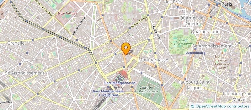 localisation de l'entreprise L'ATELIER SAISONNIER  BAGNEUX