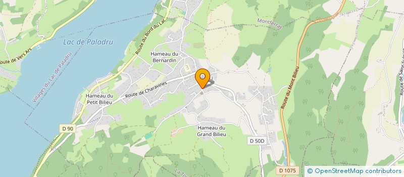 localisation de l'entreprise L'ATELIER SANTE ET TRAVAIL  BILIEU