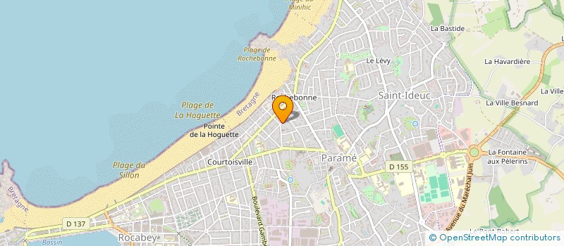 localisation de l'entreprise L'ATELIER SAVOUREUX  SAINT-MALO