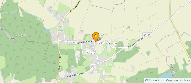 localisation de l'entreprise L'ATELIER SELLERIE D'AUDE à VRIGNY