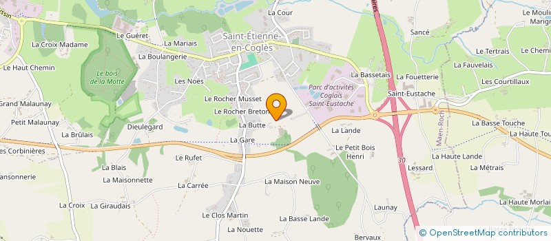 localisation de l'entreprise L'ATELIER SOLIDAIRE DE GASPARD à MAEN ROCH