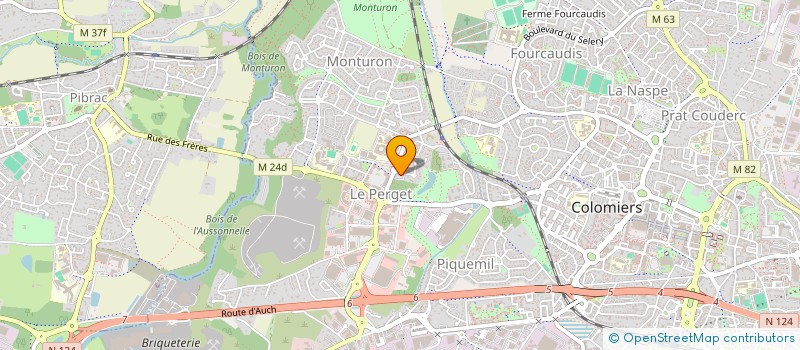 localisation de l'entreprise L'ATELIER SUR MESURE à COLOMIERS