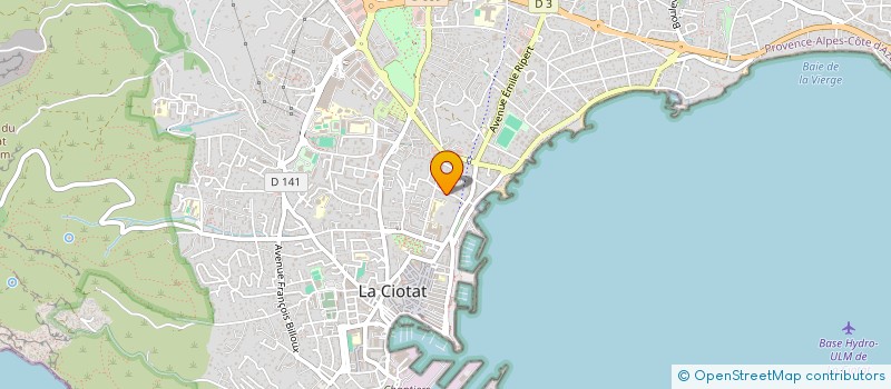 localisation de l'entreprise L'ATELIER TANGO  LA CIOTAT