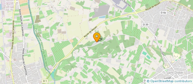 localisation de l'entreprise L'ATELIER TECHNIQUE  PERNES LES FONTAINES