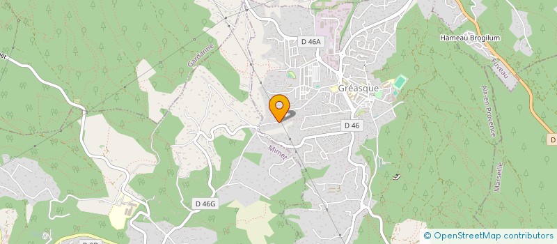 localisation de l'entreprise L'ATELIER TERRE EPHEMERE  GREASQUE