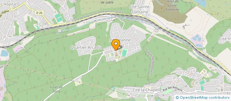 localisation de l'entreprise L'ATELIER TRIBOUT  SAINT-AVOLD