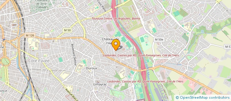 localisation de l'entreprise L'ATELIER V  TOULOUSE