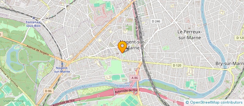 localisation de l'entreprise L'ATELIER V-A à NOGENT-SUR-MARNE