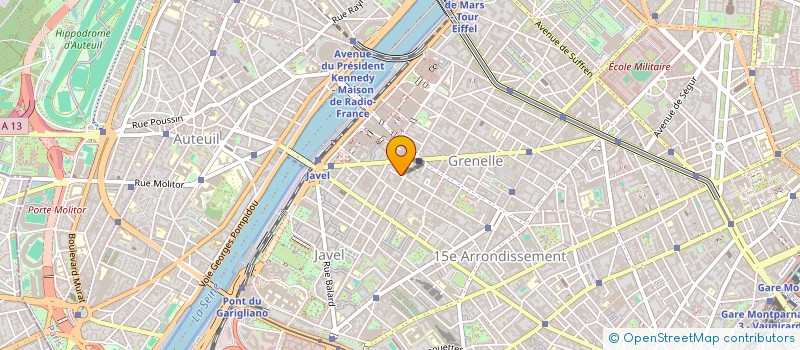 localisation de l'entreprise L'ATELIER VEGETAL à PARIS