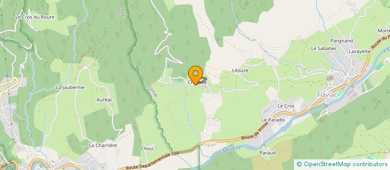 localisation de l'entreprise L'ATELIER VISAGE ET COIFFURE D'ANAIS  SAINT-GEORGES-LES-BAINS