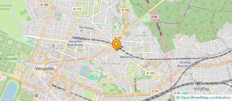 localisation de l'entreprise L ATELIER ZERO DE CONDUITE à VERSAILLES