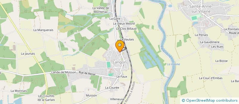 localisation de l'entreprise L'ATELIER ZIPMACHINE  LANGON