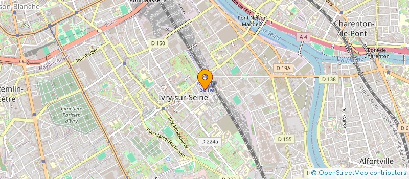 localisation de l'entreprise L'ATELIERPRO-G  IVRY-SUR-SEINE