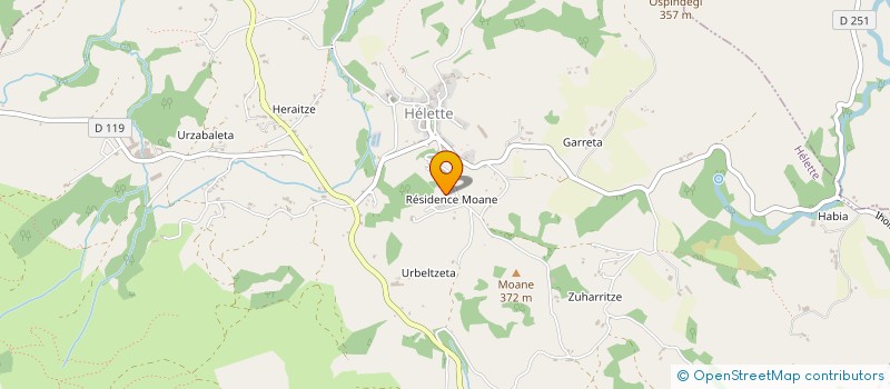 localisation de l'entreprise L'ATHANOR à SAINT MARTIN D'ARBEROUE