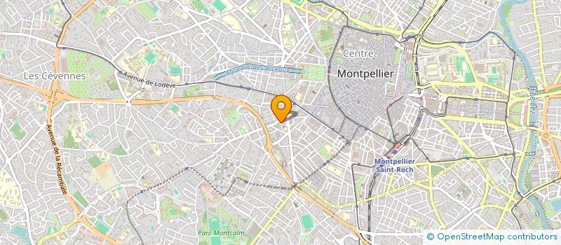 localisation de l'entreprise L'ATHANOR à MONTPELLIER