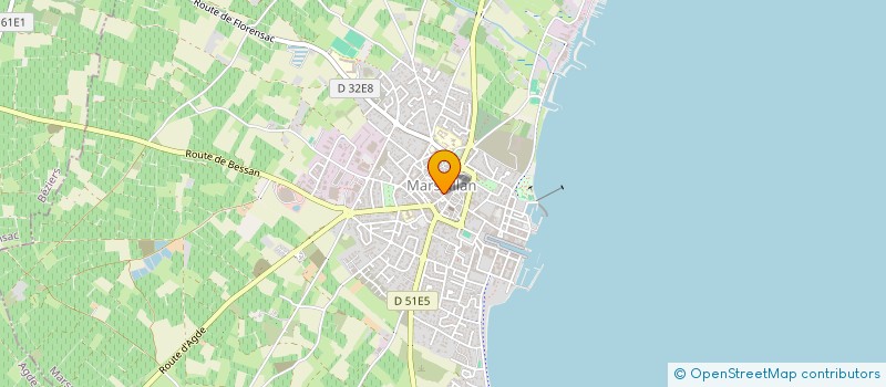 localisation de l'entreprise L ATHANOR LIBRAIRIE à MARSEILLAN