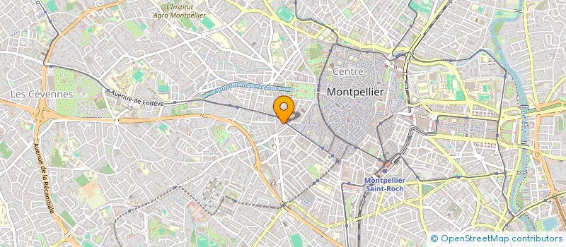 localisation de l'entreprise L'ATLANTIC  MONTPELLIER