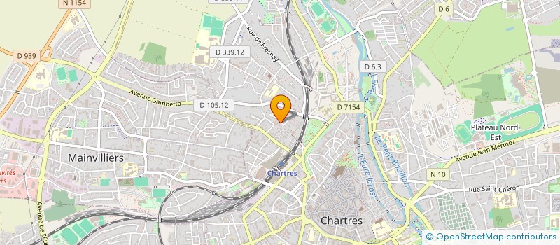localisation de l'entreprise L'ATLANTIDE à CHARTRES