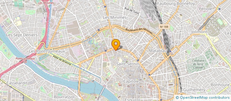 localisation de l'entreprise L'ATLANTIS à TOULOUSE