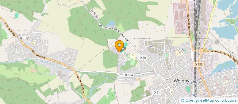 localisation de l'entreprise L'ATLAS à WOIPPY