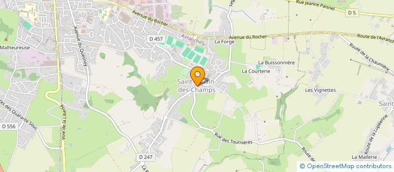 localisation de l'entreprise L'ATM O SPHERE  AVRANCHES