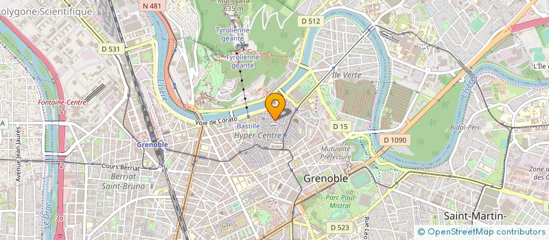 localisation de l'entreprise L'ATMOSPHERE  GRENOBLE