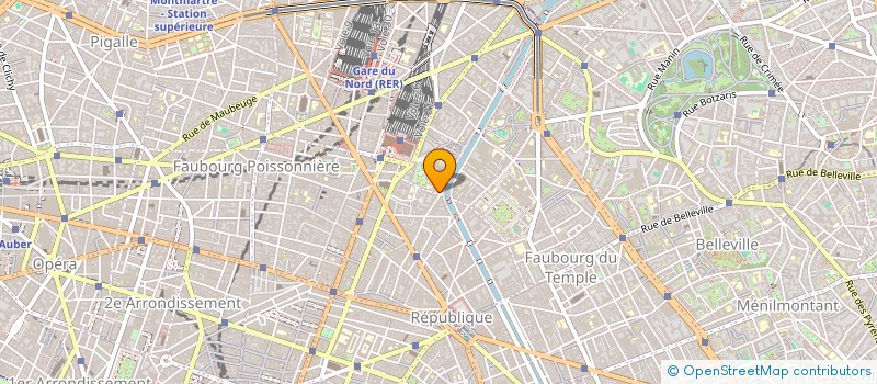 localisation de l'entreprise L'ATMOSPHERE  PARIS