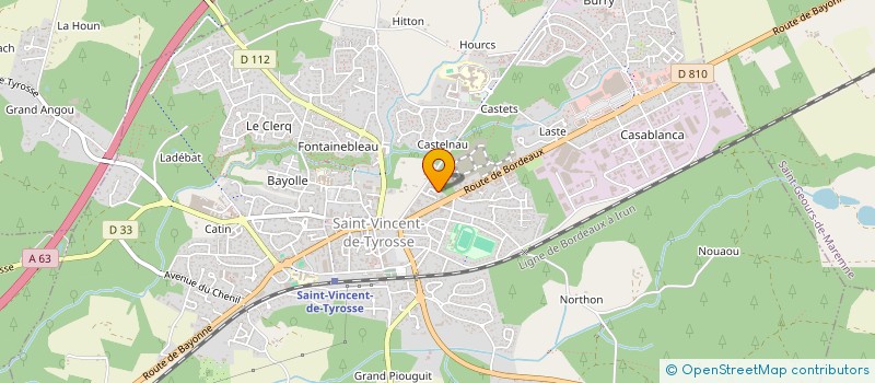 localisation de l'entreprise L'ATOUT DU DRONE à SAINT-VINCENT-DE-TYROSSE