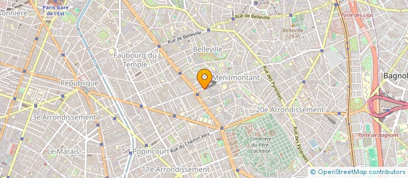 localisation de l'entreprise L ATOUT SERVICES à PARIS