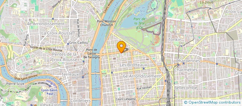 localisation de l'entreprise L'ATRE  LYON