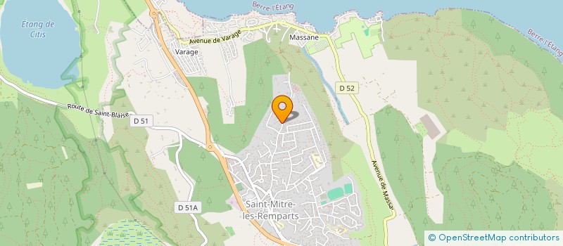 localisation de l'entreprise L'ATRE DE PROVENCE à SAINT-MITRE-LES-REMPARTS