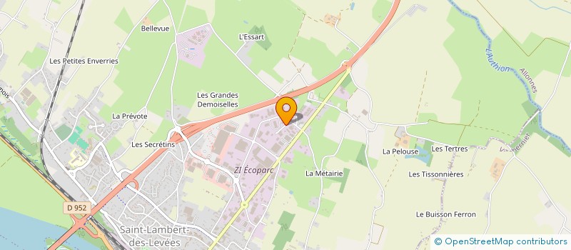 localisation de l'entreprise L'ATRE SAUMUROIS à SAUMUR