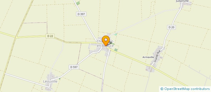 localisation de l'entreprise L'ATRIANE  CHARMONT-EN-BEAUCE