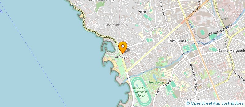 localisation de l'entreprise L'ATRIUM à MARSEILLE
