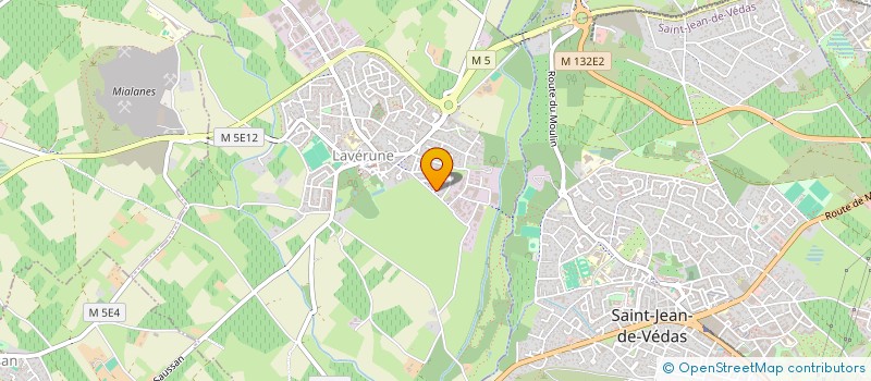 localisation de l'entreprise L ATRIUM  LAVERUNE