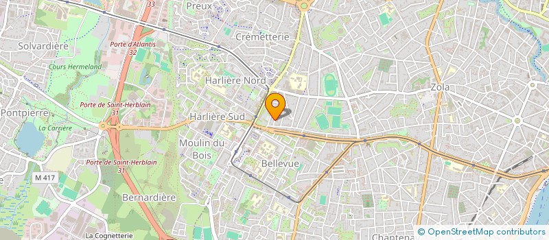 localisation de l'entreprise L'ATRIUM  NANTES