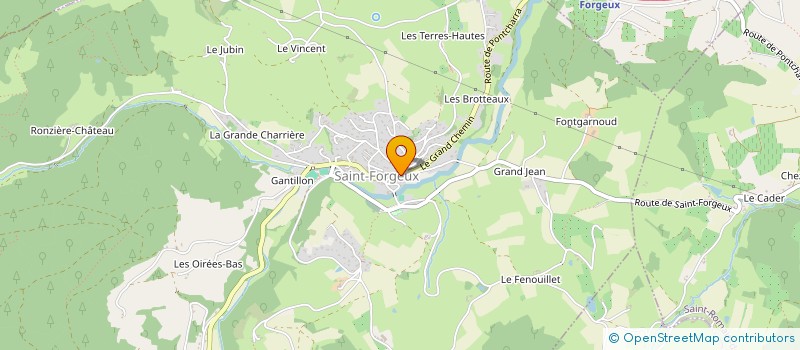 localisation de l'entreprise L'ATTABLEE SAINT FORGEUX  SAINT-FORGEUX