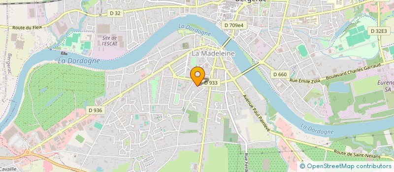 localisation de l'entreprise L'ATTACHE RAPIDE à BERGERAC