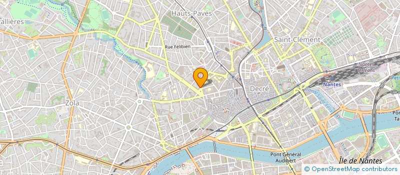 localisation de l'entreprise L'ATTENTIF à NANTES