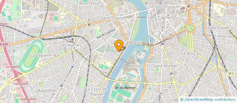 localisation de l'entreprise L'ATTILA à TOULOUSE